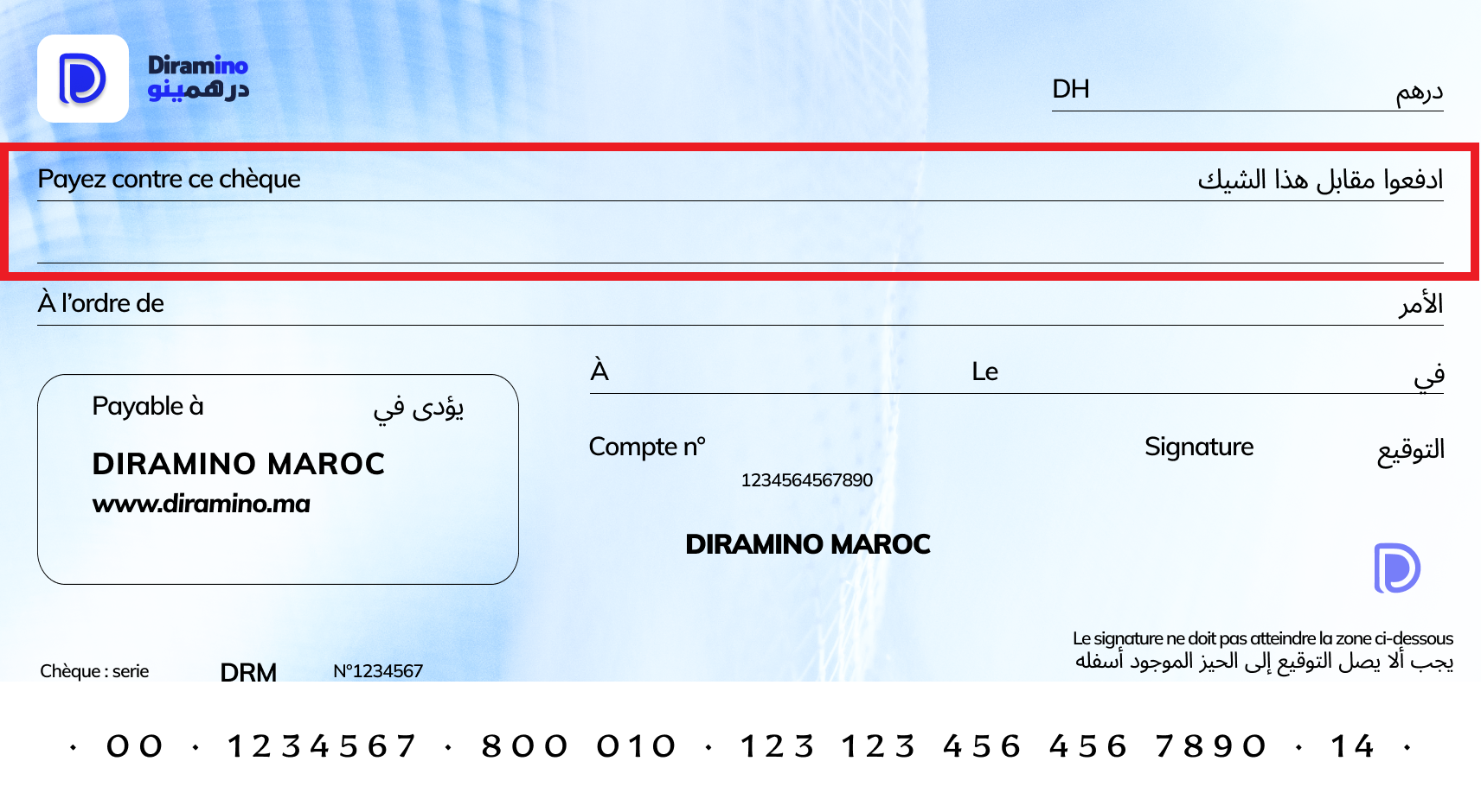 Comment Remplir un Chèque au Maroc Le guide complet
